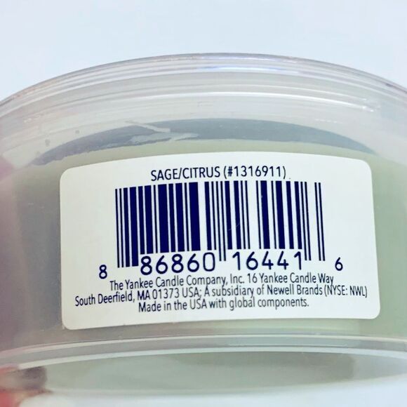 Yankee Candle Scenterpiece Easy MeltCups Sage & Citrus Fragrance New In Package - Picture 5 of 5